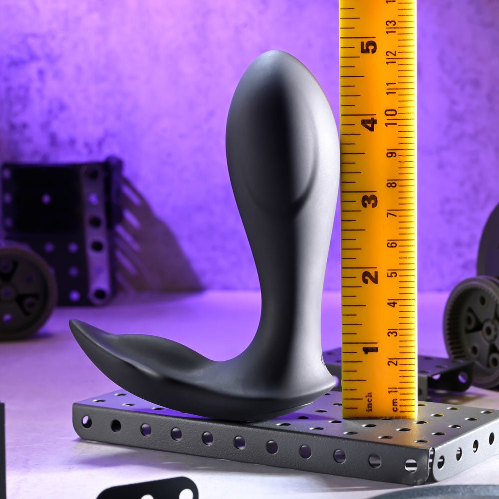 Evolved TAKE ME OUT - Black USB Rechargeable Wearable Vibrator with Remote Control - Silk and Sin