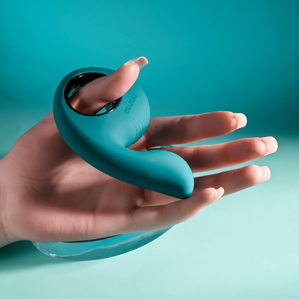 Evolved THUMBS UP - Green USB Rechargeable Stimulator - Silk and Sin