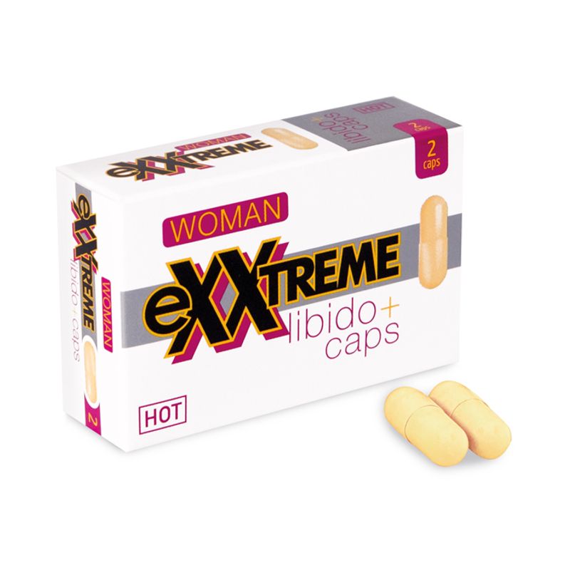 Exxtreme Libido Pills Woman 2 Pc - Silk and Sin