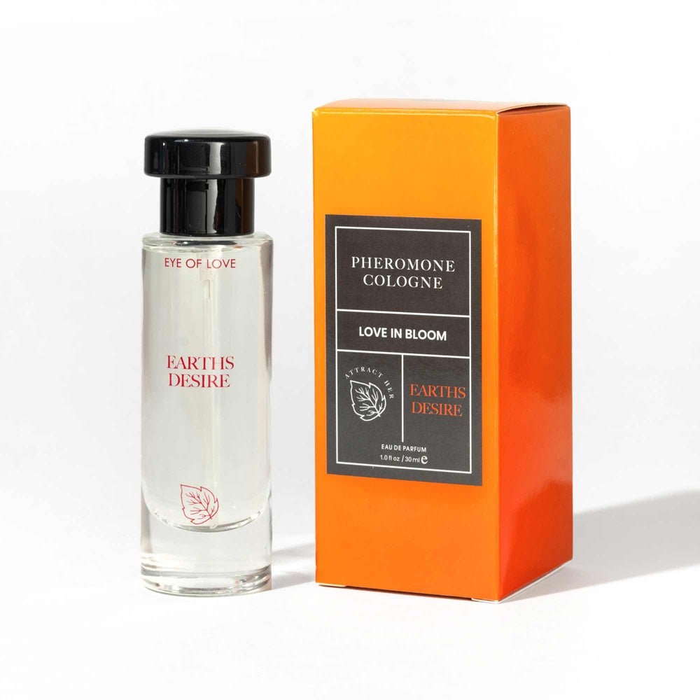 Eye Of Love Love In Bloom Earths Desire Pheromone Cologne - 30ml - Cypress & Bergamot Scented Pheromone Cologne for Men to attract Women - 30 ml Spray - Silk and Sin