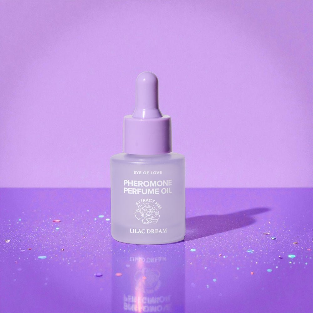 Eye Of Love Love In Bloom Lilac Dream Pheromone Perfume Oil - 20ml - Vanilla Scented Pheromone Perfume Oil for Women to attract Men - 20 ml Dropper - Silk and Sin