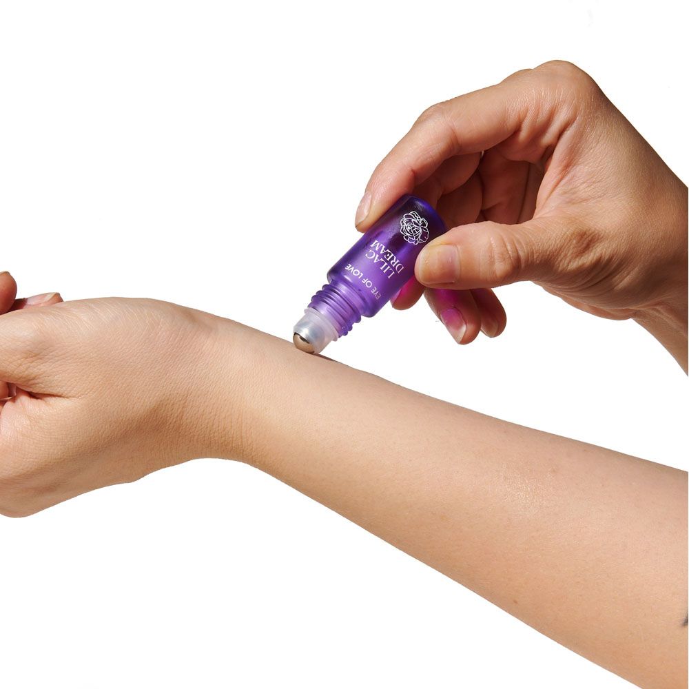 Eye Of Love Love In Bloom Pheromone Perfume Roll-On Set - Day to Night (Sunny Daze & Lilac Dream) Pheromone Perfume Oils for Women to attract Men - 10 ml Roll On Bottles - Silk and Sin