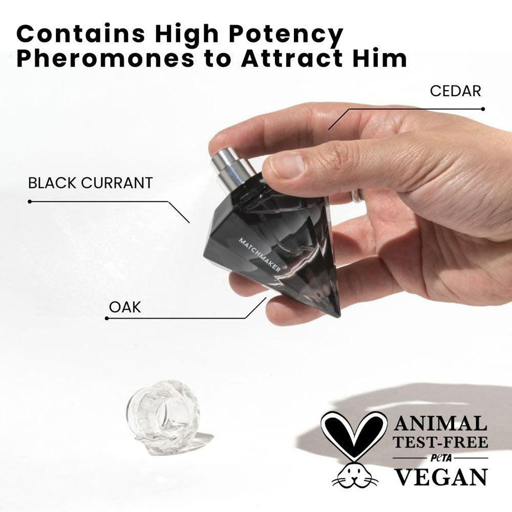 Eye of Love Matchmaker Black Diamond LGTBQ - 30 ml - Pheromone Cologne for Men to attract Men - 30 ml Spray - Silk and Sin