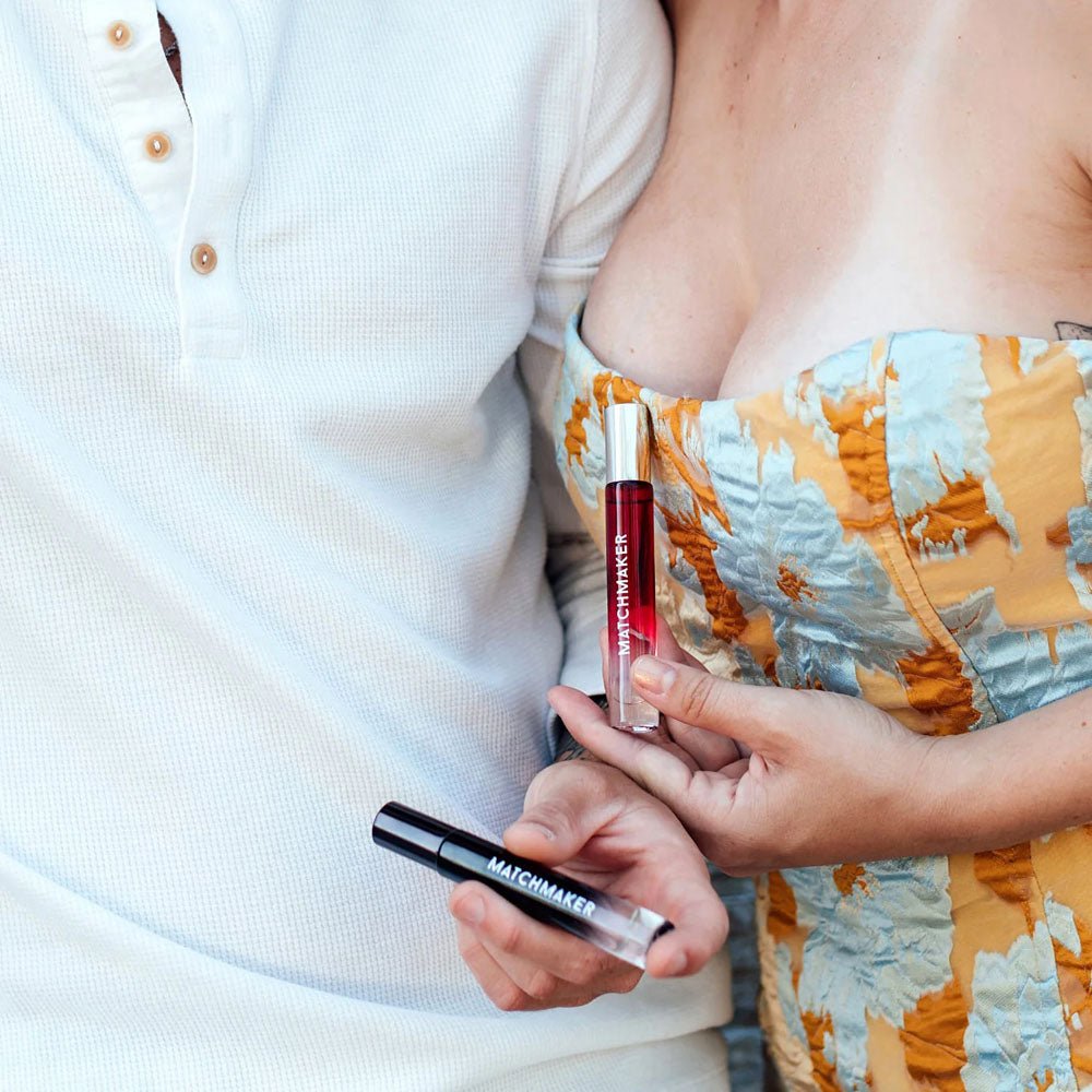 Eye of Love Matchmaker Couples Kit Pheromone Parfums - His and Hers Pheromone Parfum - 2 x 10ml Sprays - Silk and Sin