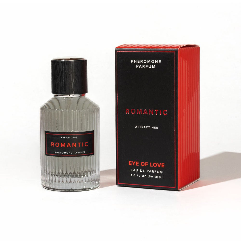 Eye Of Love Romantic Pheromone Cologne - 50 ml - Sandalwood Scented Pheromone Cologne for Men to attract Women - 50 ml Spray - Silk and Sin