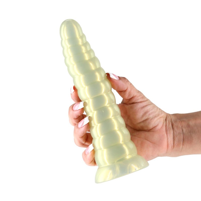 Fantasia - Nymph - Amber - Amber 18.9 cm Dildo - Silk and Sin