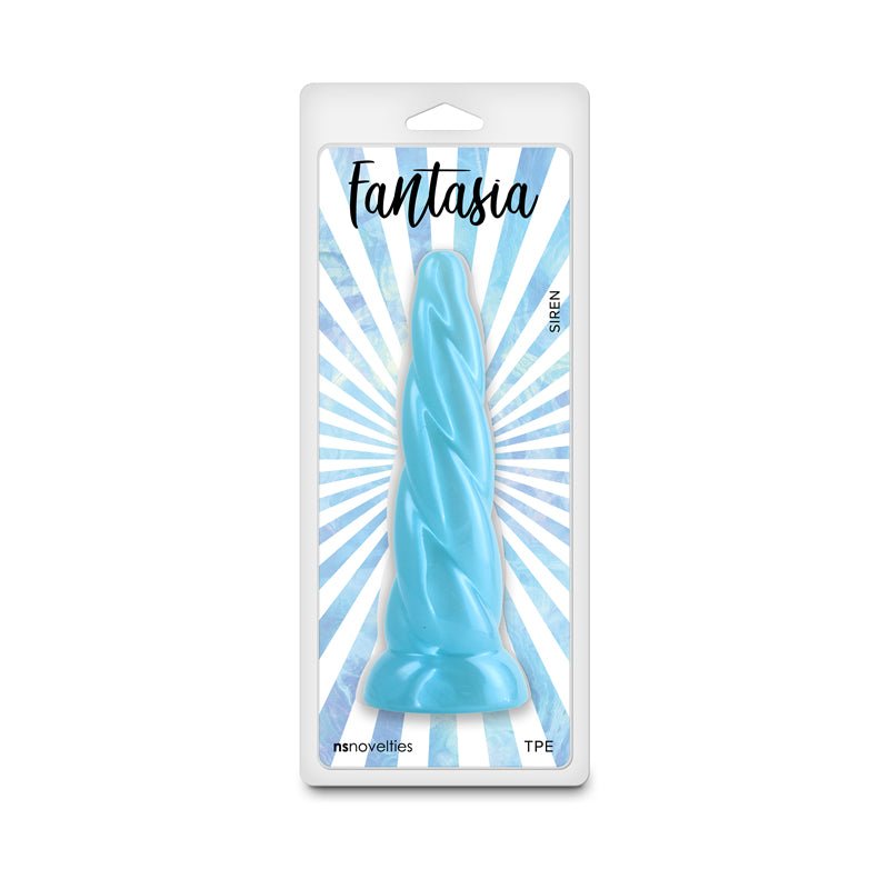 Fantasia - Siren - Turquoise - Blue 19 cm Dildo - Silk and Sin