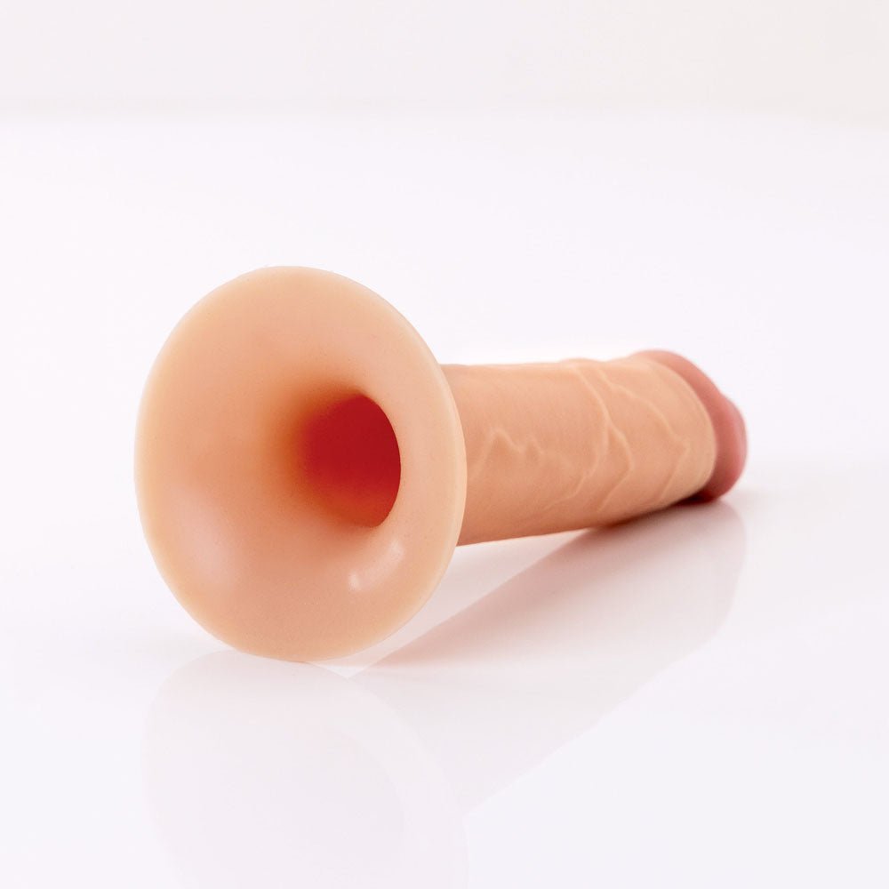 Fantasy X - Tensions Elite 9'' Silicone Hollow Strap - On - Flesh - Flesh 22.9 cm Hollow Strap - On - silkandsin