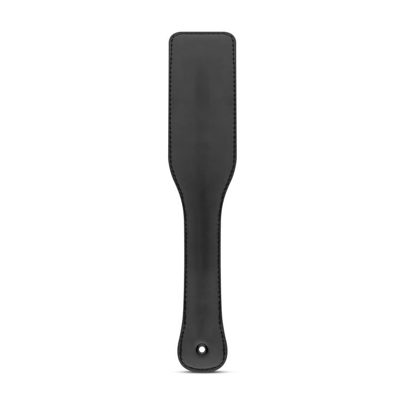 Faux Leather Paddle Black - Silk and Sin