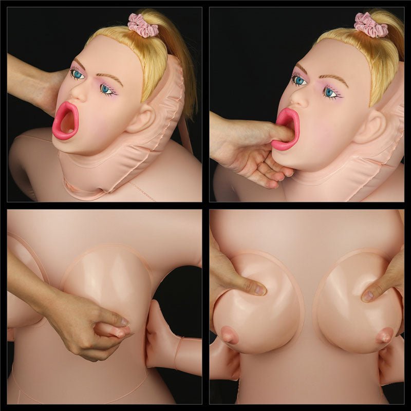 Fayola Horny Cowgirl Doll - Inflatable Love Doll - Silk and Sin