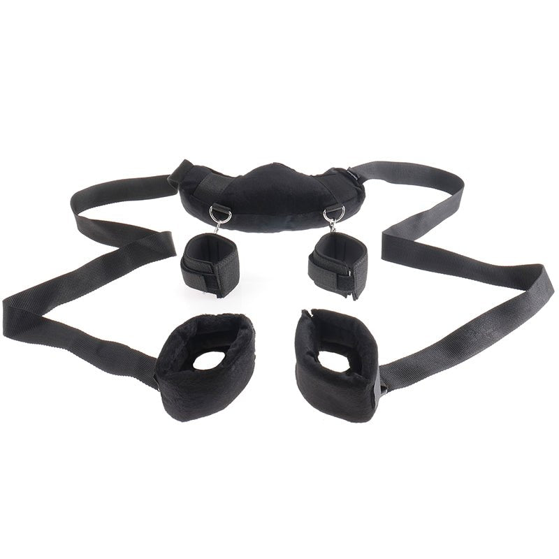 Fetish Fantasy Series Position Master With Cuffs - Restraint Set - silkandsin