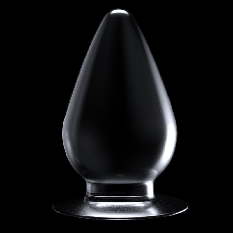 Flawless Clear Anal Plug 4.5'' - Clear 11.5 cm Butt Plug - Silk and Sin