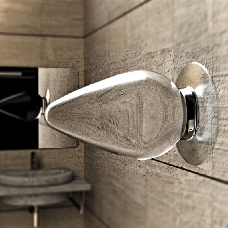 Flawless Clear Anal Plug 4.5'' - Clear 11.5 cm Butt Plug - Silk and Sin