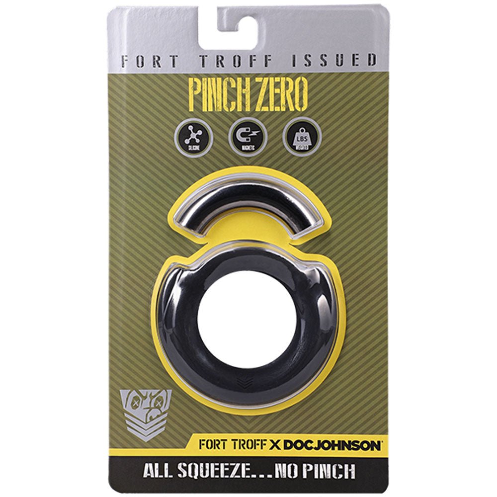 Fort Troff - Pinch Zero Ring - Black Cock Ring - Silk and Sin