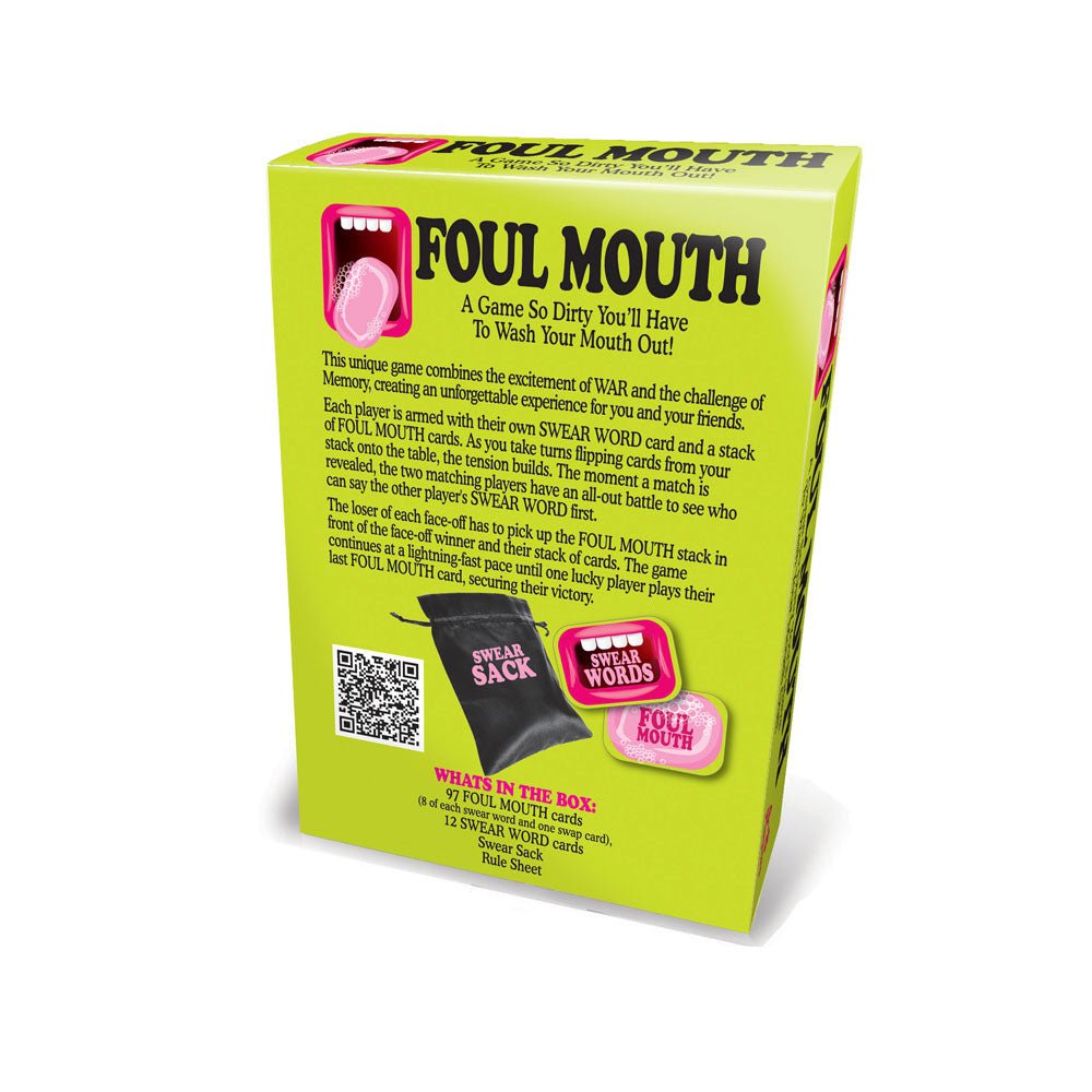Foul Mouth - Novelty Card Game - Silk and Sin