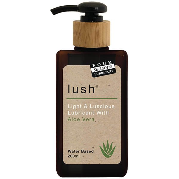 Four Seasons Lush - Water Based Lubricant with Aloe Vera - 200 ml - Silk and Sin