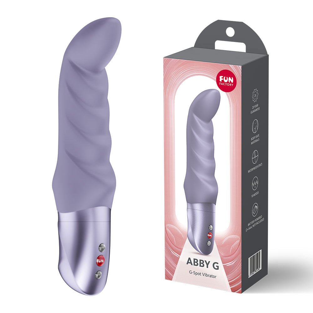 Fun Factory ABBY G Light Violet - Light Violet 18.8 cm Vibrator - Silk and Sin