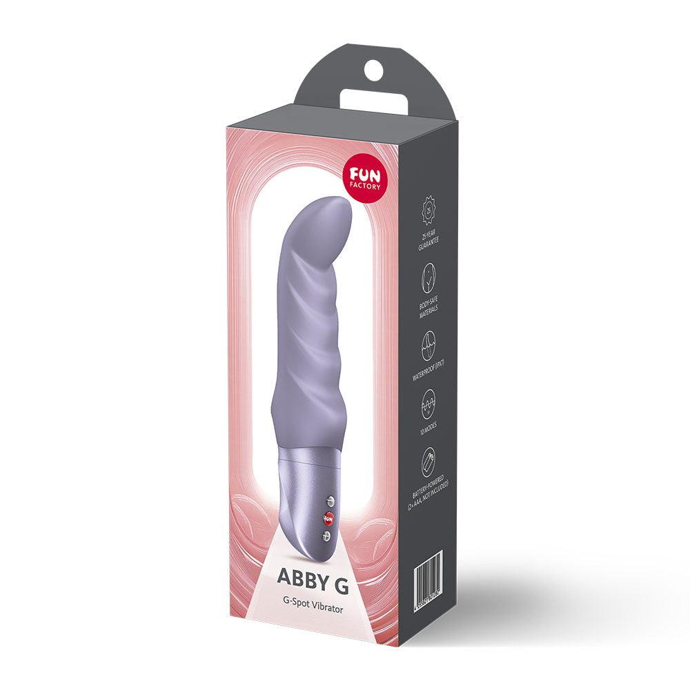 Fun Factory ABBY G Light Violet - Light Violet 18.8 cm Vibrator - Silk and Sin