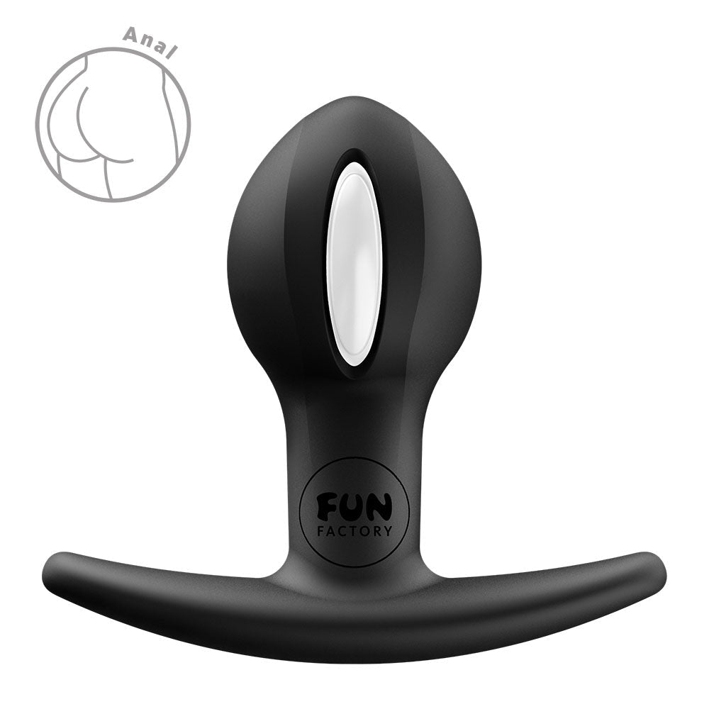 Fun Factory B BALLS UNO Black - Black 7.3 cm Kegel Ball - Silk and Sin