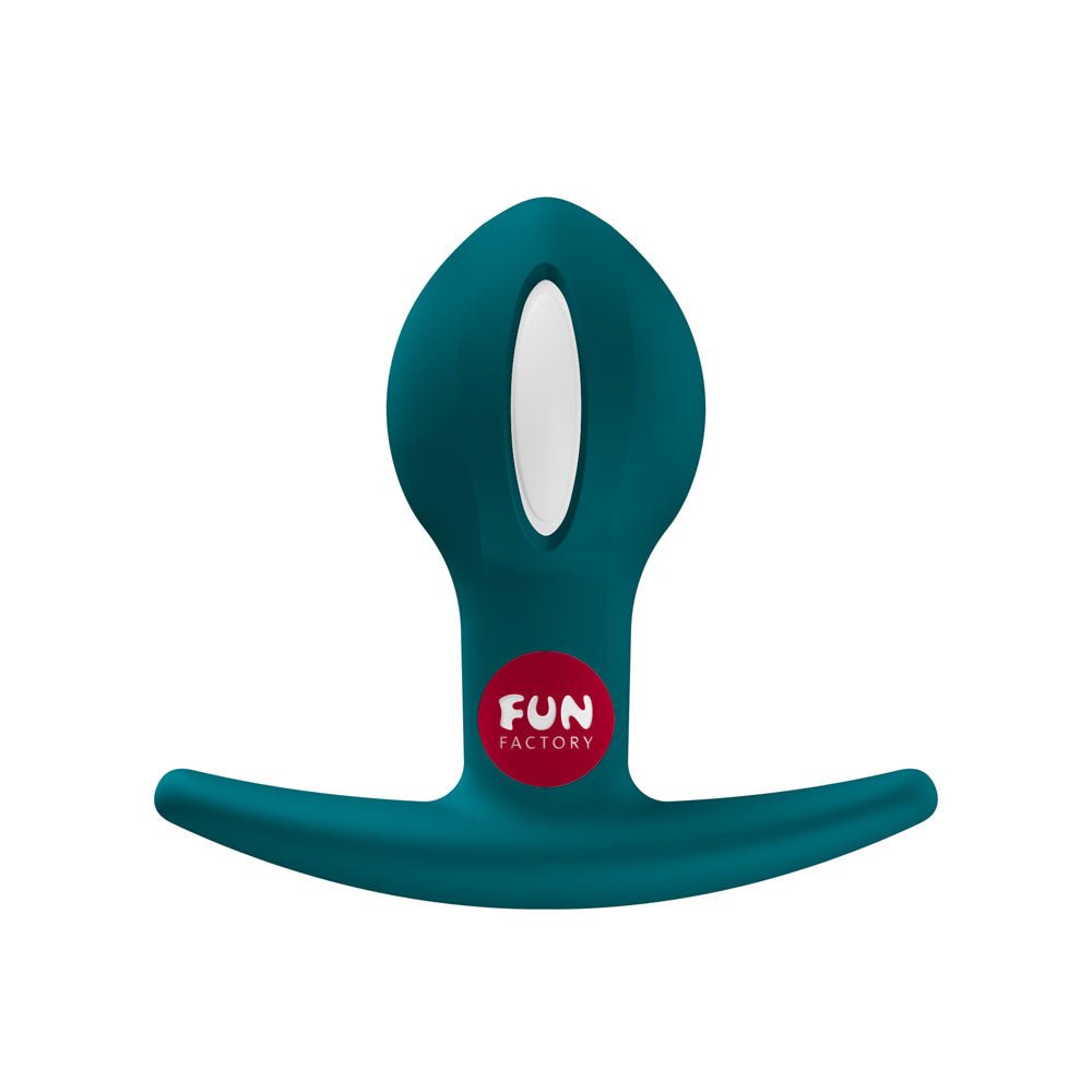 Fun Factory B BALLS UNO Bottle Green - Bottle Green 7.3 cm Kegel Ball - Silk and Sin