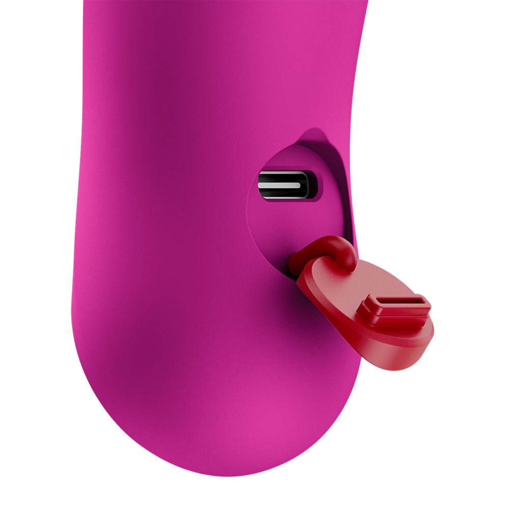 Fun Factory BIJOU Magenta - Magenta USB-C Rechargeable Stimulator - Silk and Sin