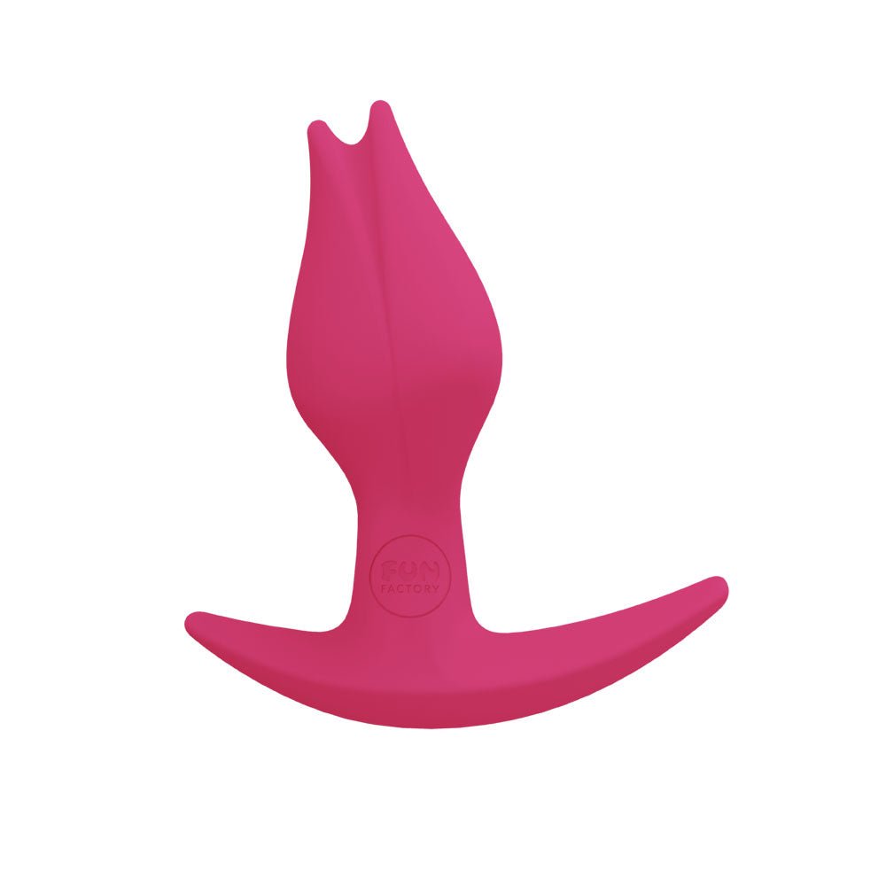 Fun Factory BOOTIE FEM Raspberry - Raspberry Red 8.5 cm Butt Plug - Silk and Sin