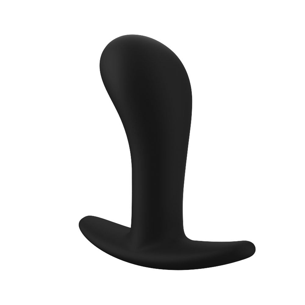 Fun Factory BOOTIE M Black - Black 9.4 cm Medium Butt Plug - Silk and Sin