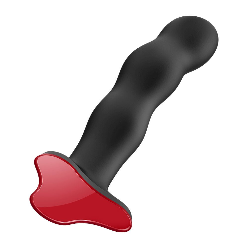 Fun Factory BOUNCER Black - Black 18 cm Dildo - Silk and Sin