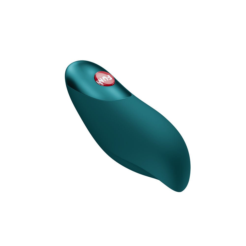 Fun Factory CHARME Bottle Green - Bottle Green USB-C Rechargeable Stimulator - Silk and Sin