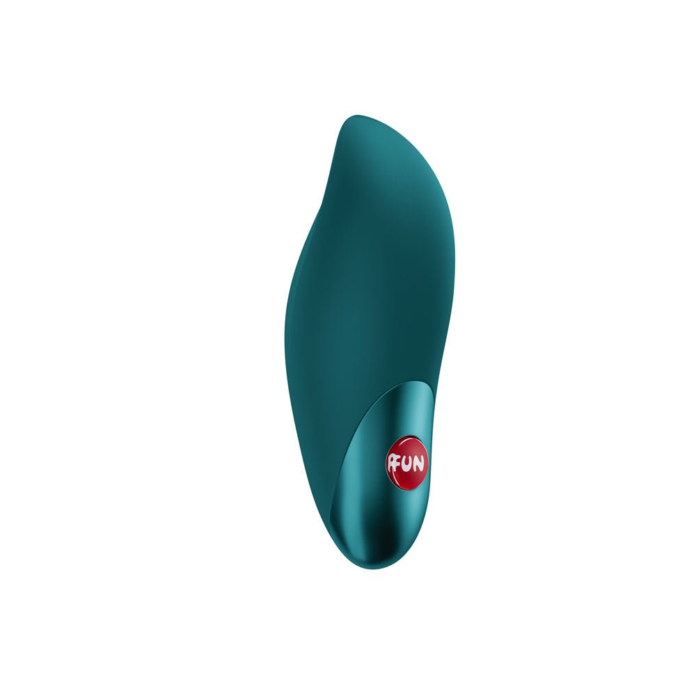 Fun Factory CHARME Bottle Green - Bottle Green USB-C Rechargeable Stimulator - Silk and Sin