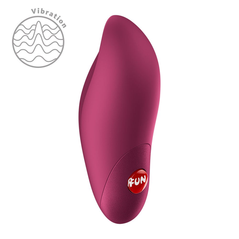 Fun Factory CHARME Wine Red - Wine Red USB-C Rechargeable Stimulator - Silk and Sin