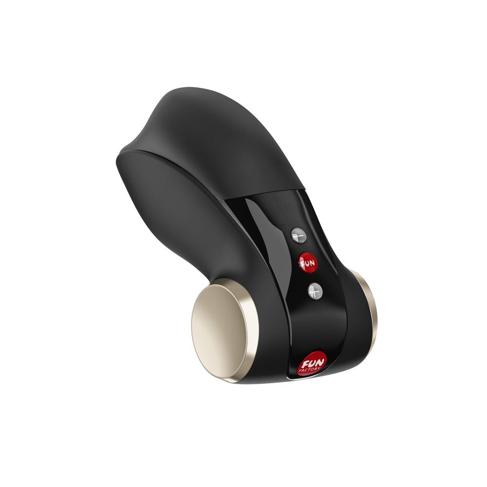 Fun Factory COBRA LIBRE II Black - Black USB-C Rechargeable Vibrating Massager - Silk and Sin