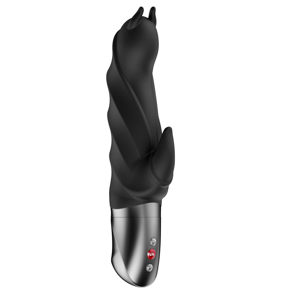 Fun Factory DARLING DEVIL Black - Black 20 cm Vibrator - Silk and Sin