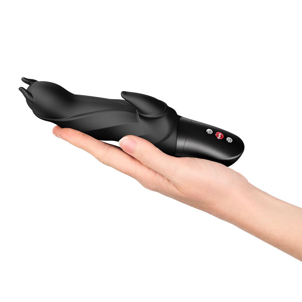 Fun Factory DARLING DEVIL Black - Black 20 cm Vibrator - Silk and Sin