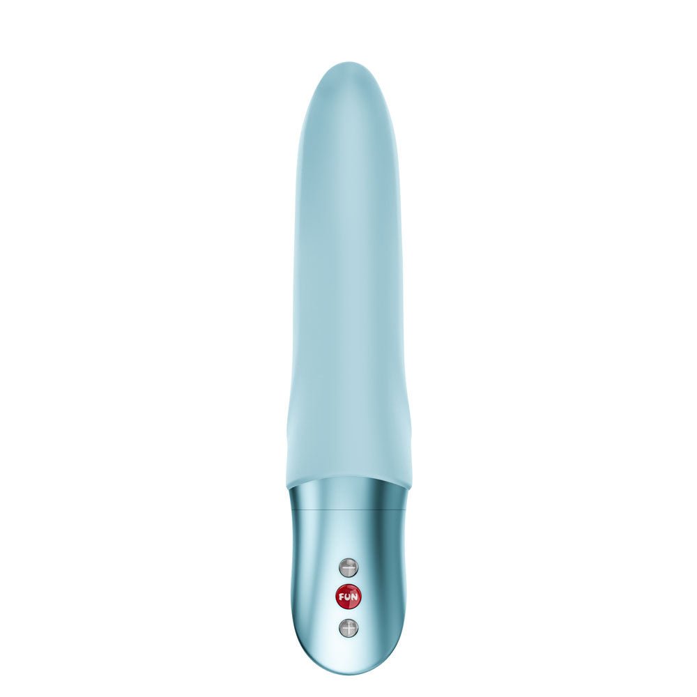 Fun Factory DIVA DOLPHIN Ice Blue - Ice Blue 19.1 cm Vibrator - Silk and Sin
