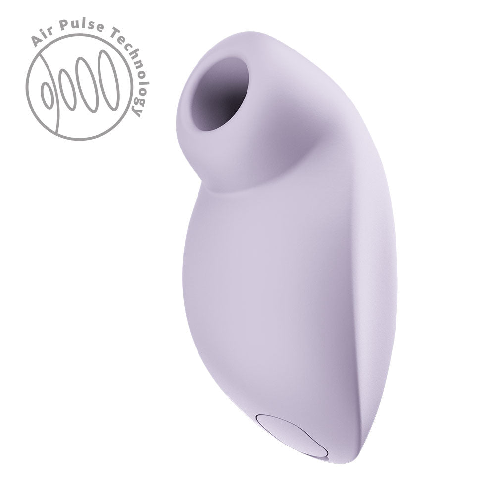 Fun Factory GAIA Purple - Purple USB Rechargeable Air Pulse Stimulator - Silk and Sin