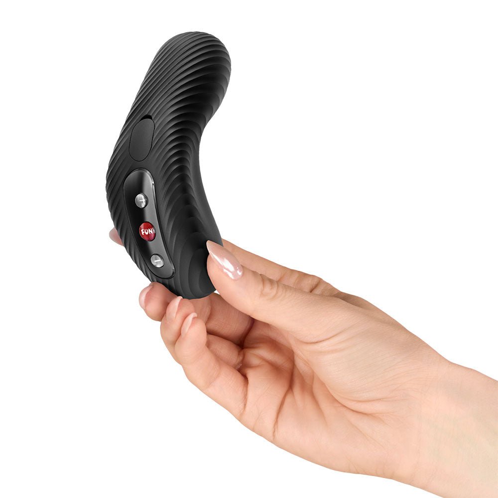 Fun Factory LAYA III Black - Black USB-C Rechargeable Stimulator - Silk and Sin