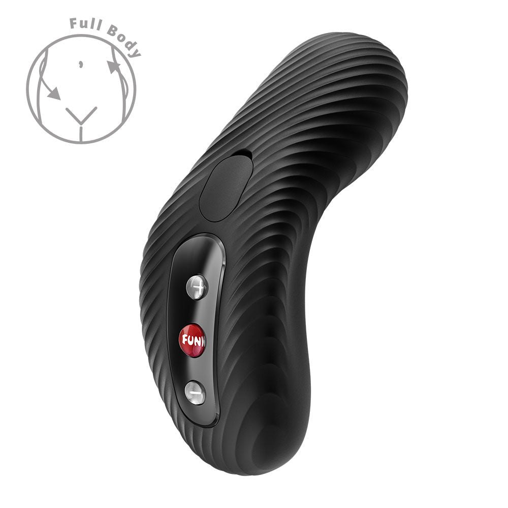 Fun Factory LAYA III Black - Black USB-C Rechargeable Stimulator - Silk and Sin