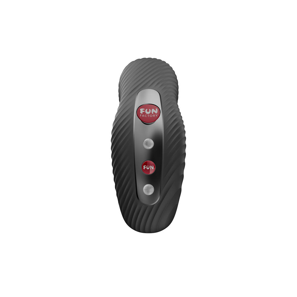 Fun Factory LAYA III Black - Black USB-C Rechargeable Stimulator - Silk and Sin