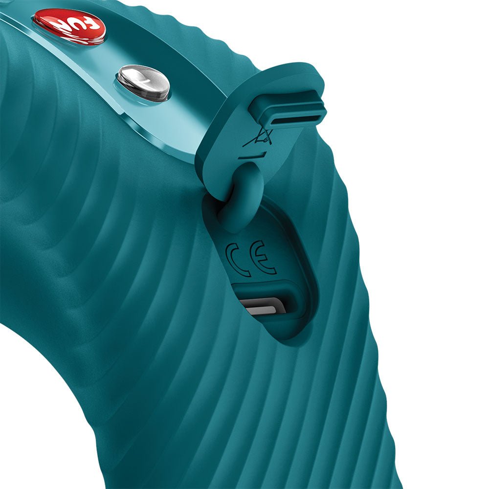 Fun Factory LAYA III Bottle Green - Bottle Green USB-C Rechargeable Stimulator - Silk and Sin