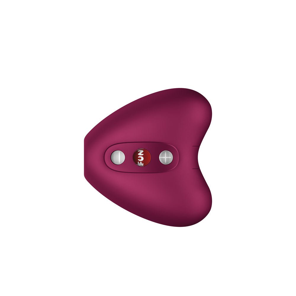 Fun Factory LIBERA Wine Red - Wine Red USB Rechargeable Air Pulse Stimulator - Silk and Sin