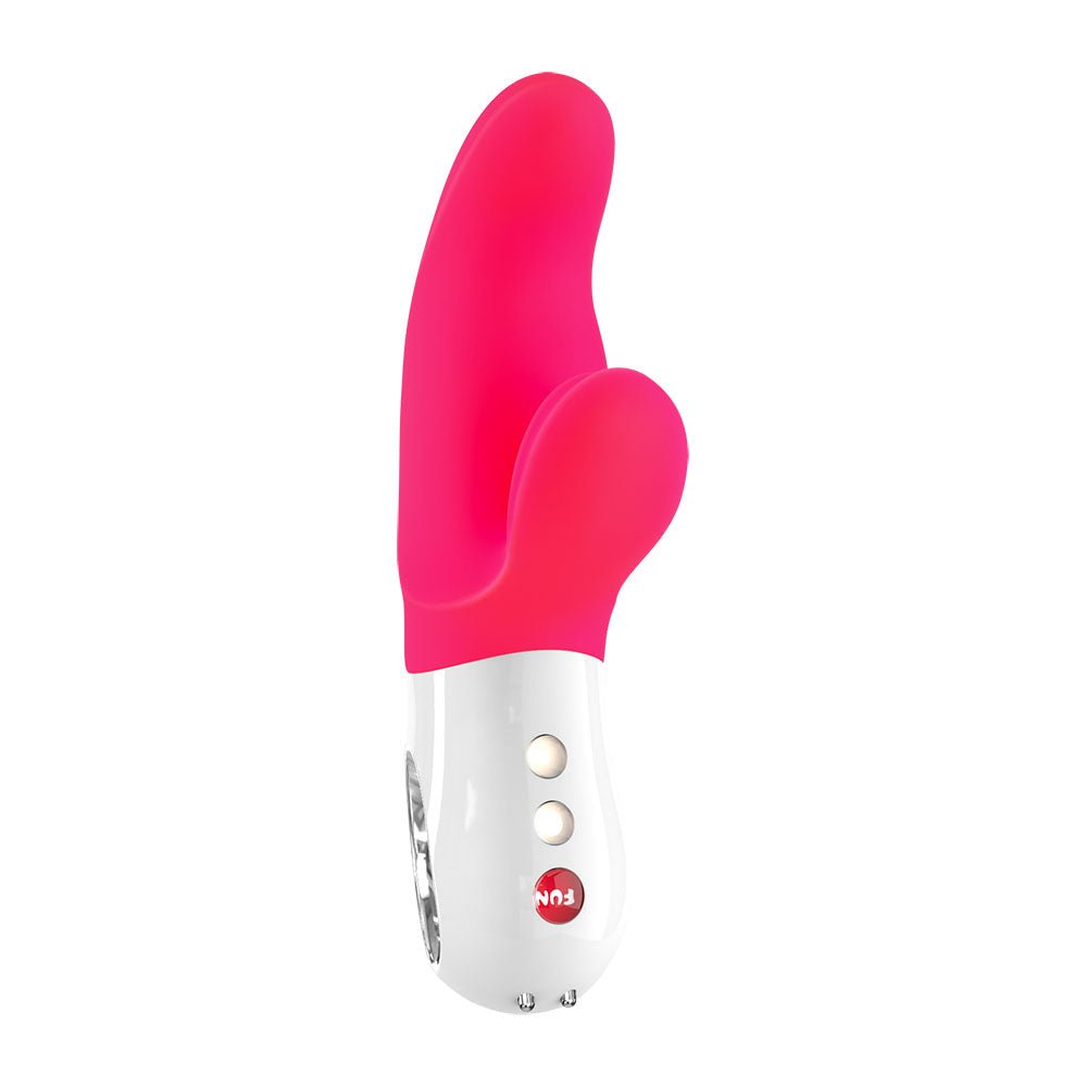 Fun Factory MISS BI pink - Pink 17 cm USB Rechargeable Rabbit Vibrator - Silk and Sin