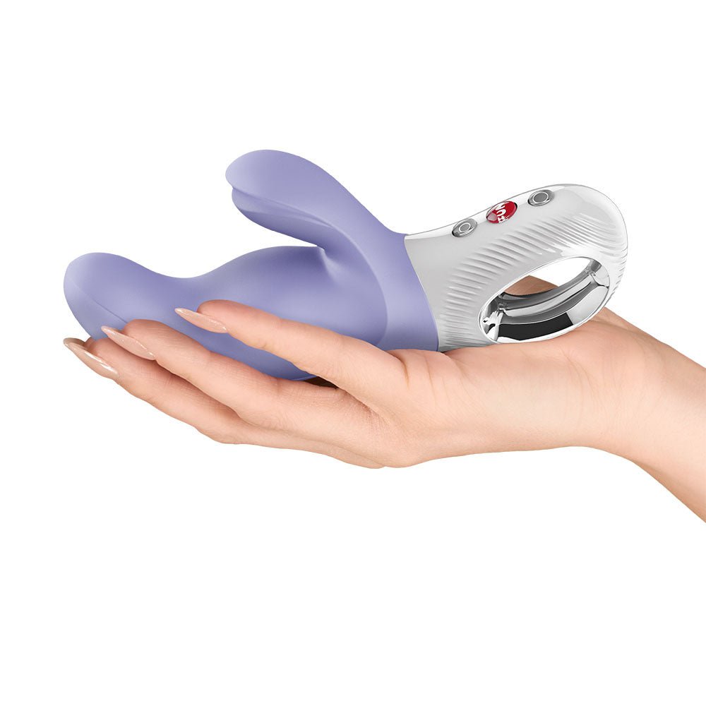 Fun Factory MISS BI Purple - Purple 17 cm USB-C Rechargeable Vibrator - Silk and Sin