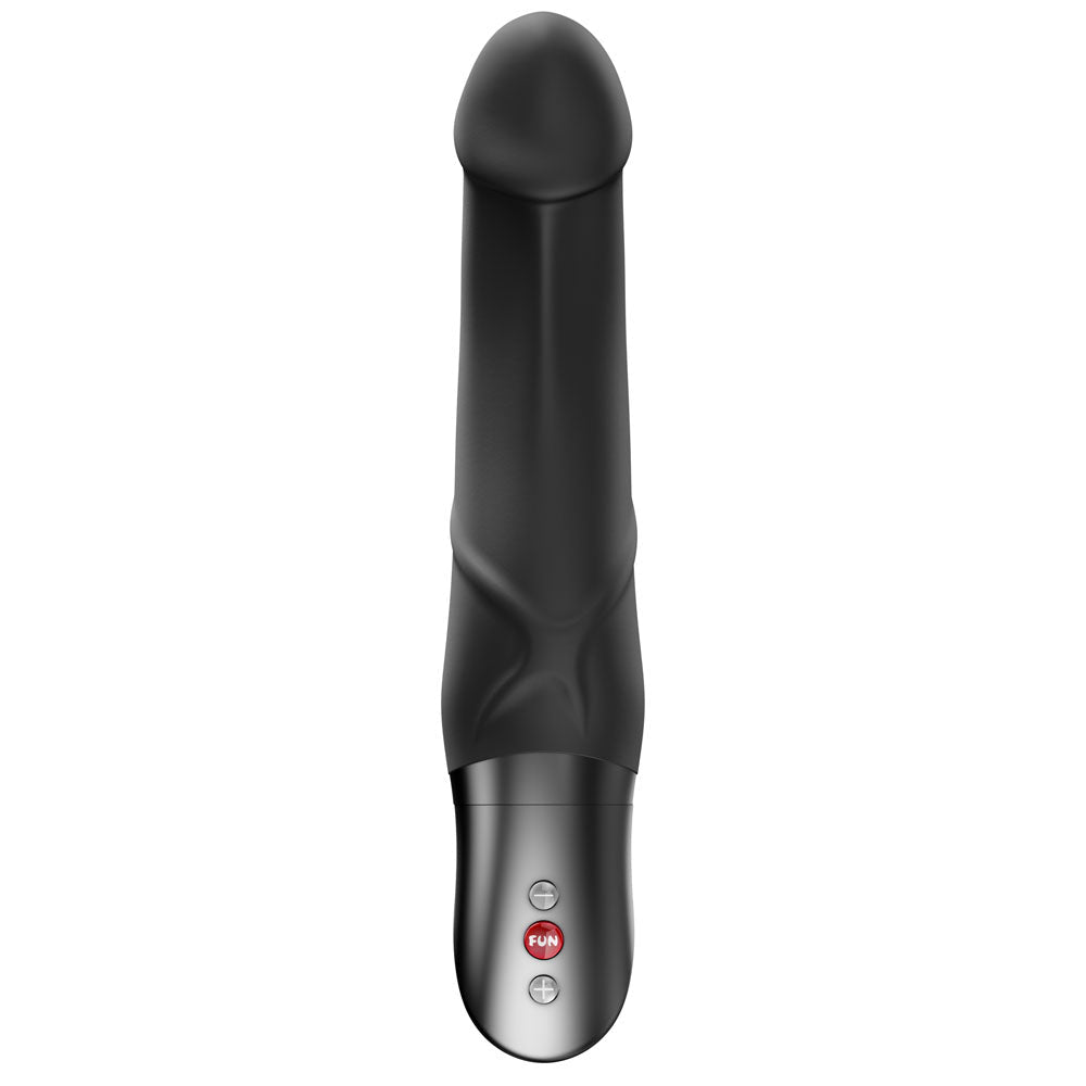 Fun Factory MR. BOSS Black - Black 21 cm Vibrator - Silk and Sin