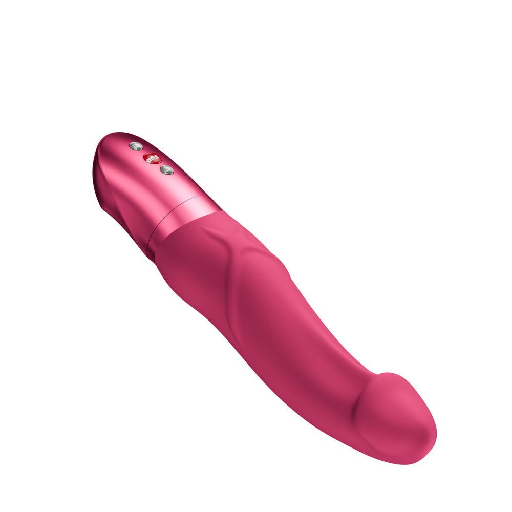 Fun Factory MR. BOSS Raspberry - Raspberry 21 cm Vibrator - Silk and Sin