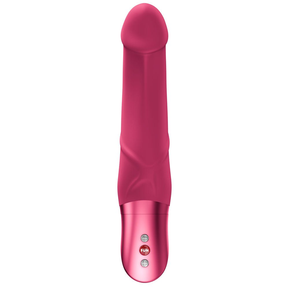 Fun Factory MR. BOSS Raspberry - Raspberry 21 cm Vibrator - Silk and Sin
