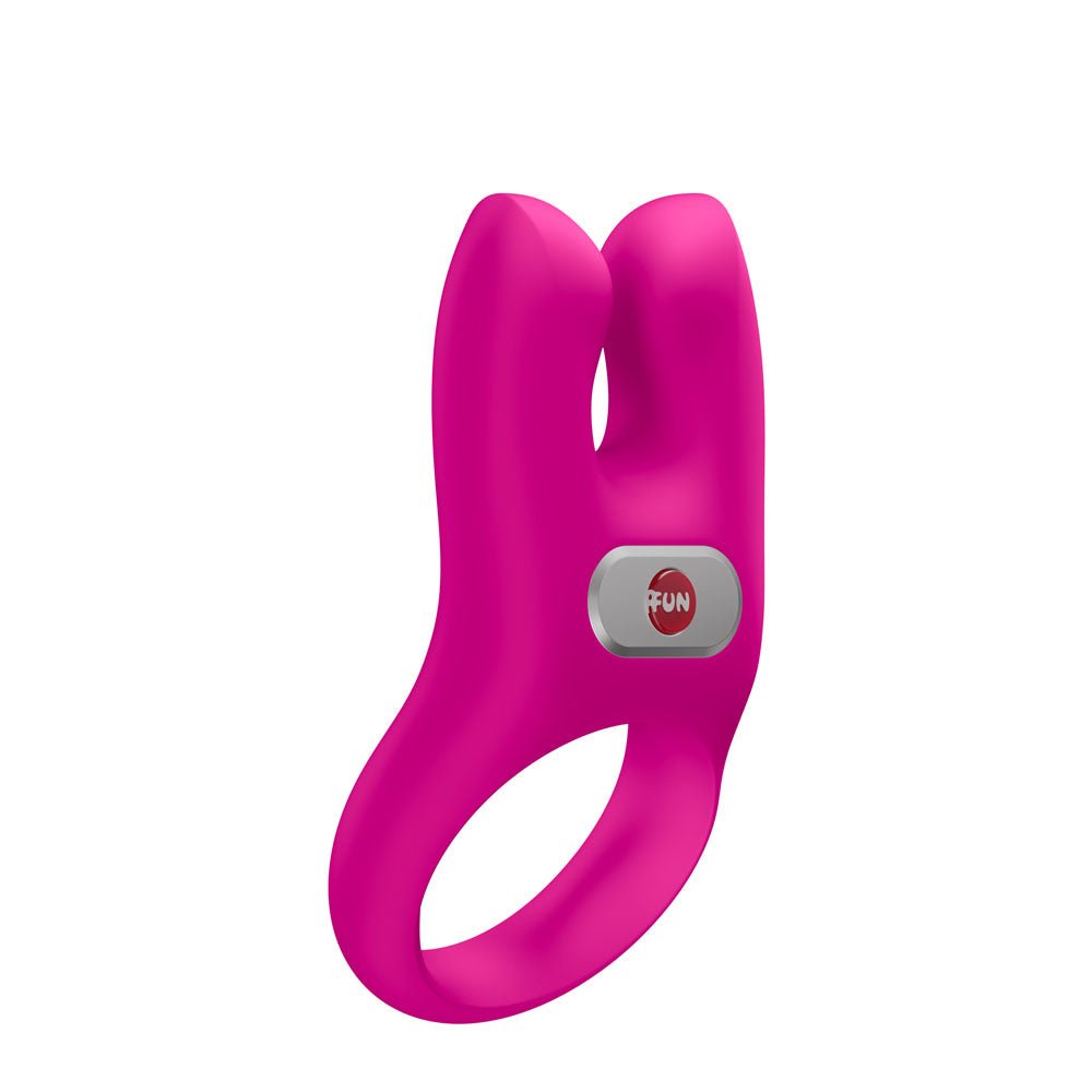 Fun Factory NOS Magenta - Magenta USB-C Rechargeable Vibrating Cock Ring - Silk and Sin