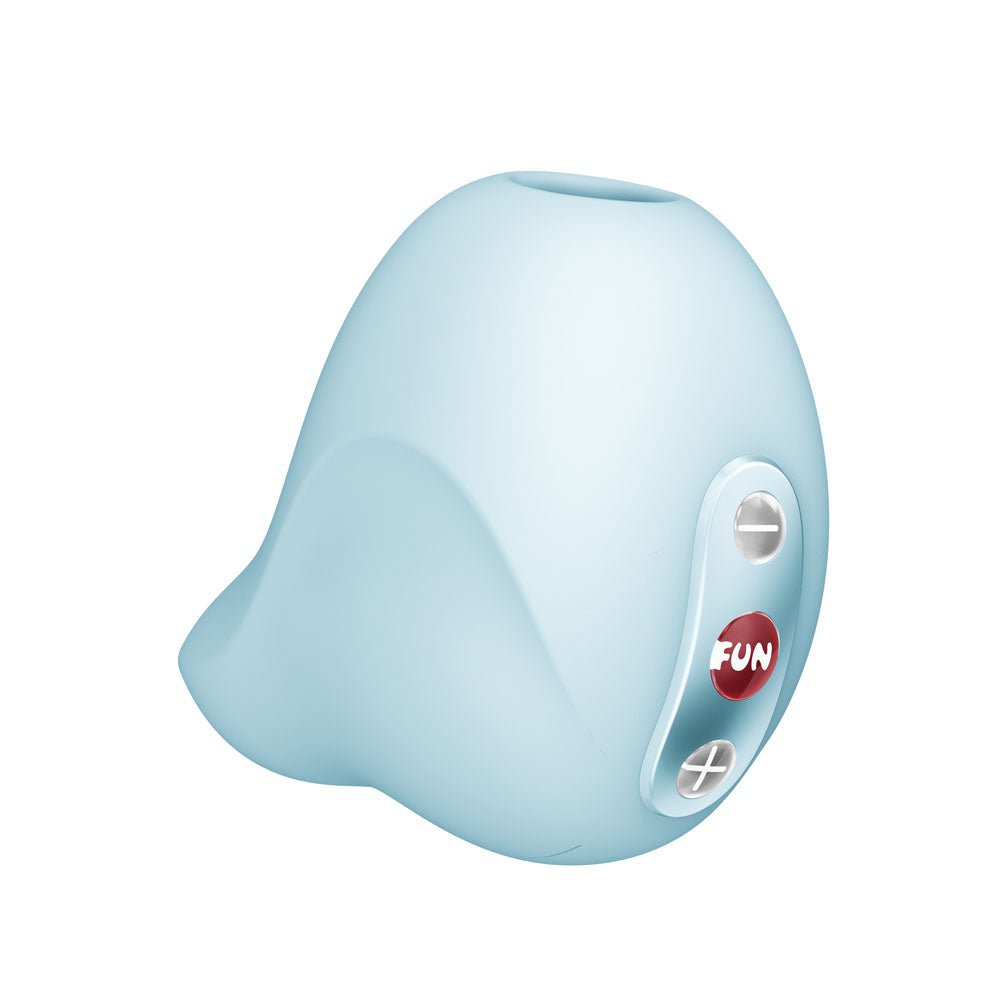 Fun Factory SEDUCTION Ice Blue - Ice Blue USB Rechargeable Air Pulse Stimulator - Silk and Sin