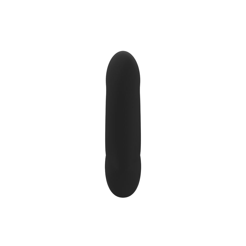 Fun Factory SHARE LITE Black - Black Strapless Strap-On - Silk and Sin