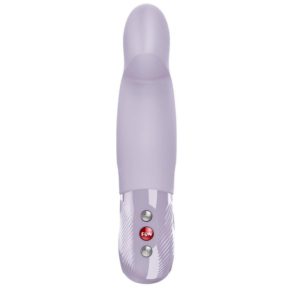 Fun Factory STRONIC SMOOTH Purple - Purple USB-C Rechargeable Thrusting Vibrator - Silk and Sin